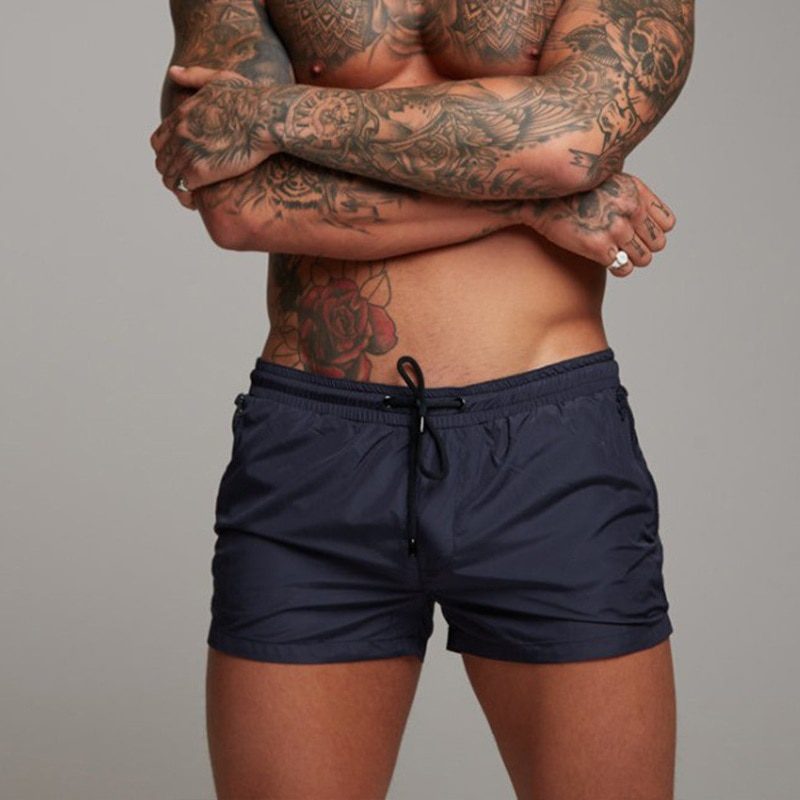 2021 new mens swimsuit sexy swimwear men swimming shorts men briefs beach shorts sports suits surf board shorts men swim trunks