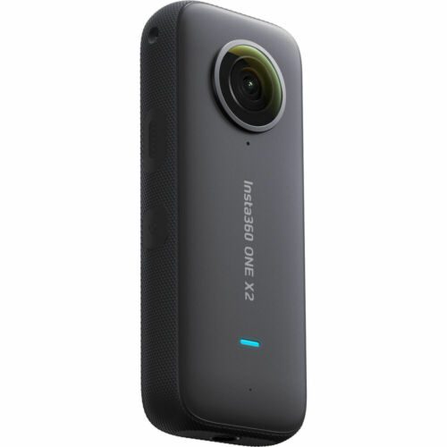 Insta360 one x2 pocket camera cinosxx/a + 32gb + 3-way tripod + led light bundle