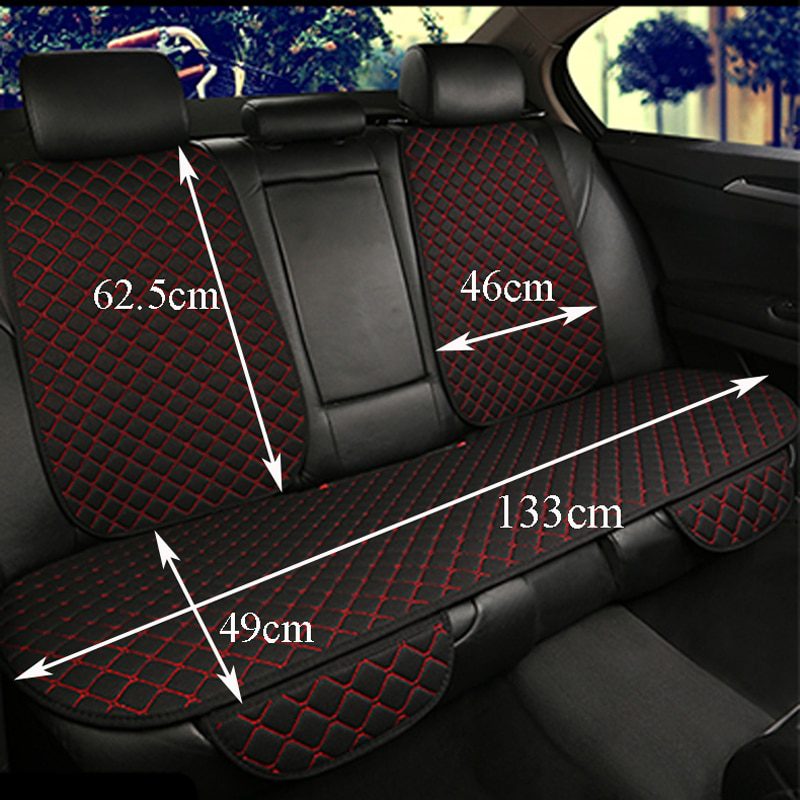 Large flax car seat cover, protector linen, seat cushion protection