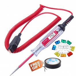 Universal 3-48V Digital Power Probe, Multi Function Fuse Line Test Pen