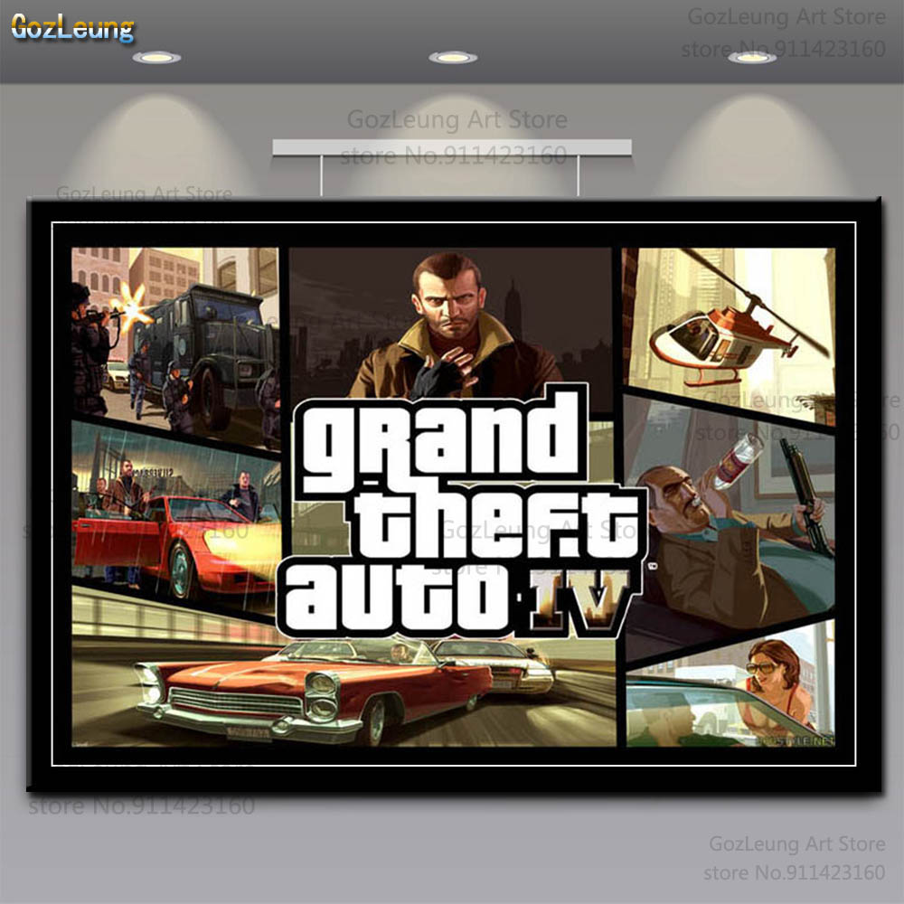 Grand theft auto v gta wall art picture