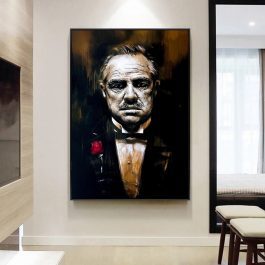 Godfather Abstract, Movie Posters, Canvas Painting Cuadros