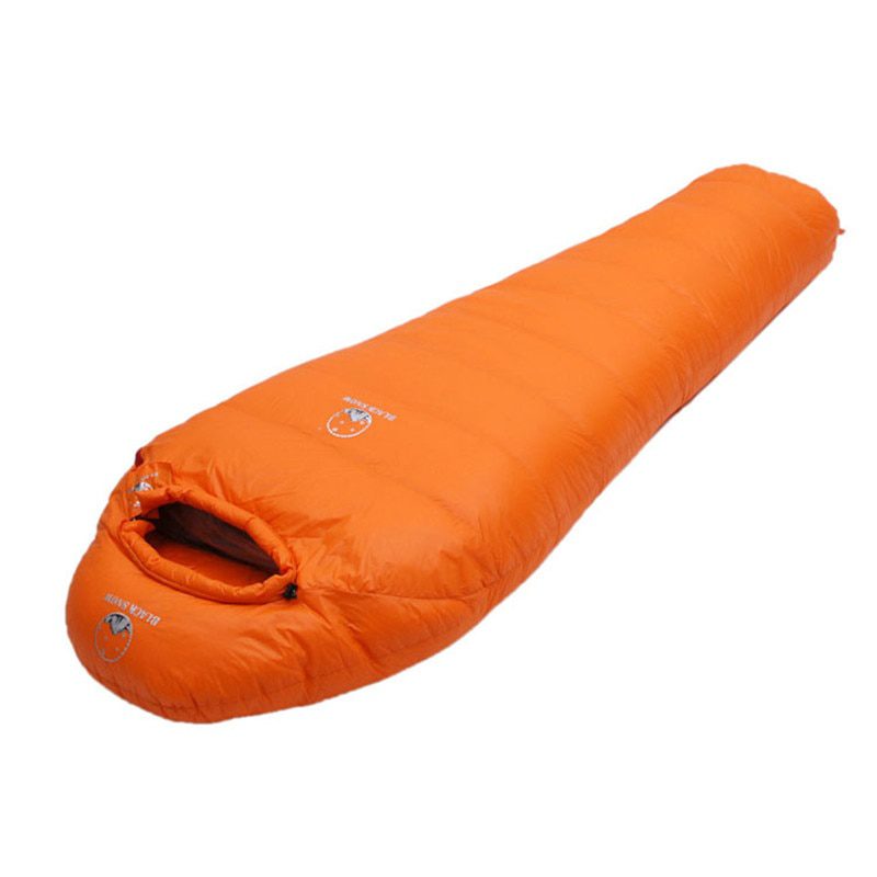 Camping,thermal travel sleeping bag,very warm white goose,fit for winter