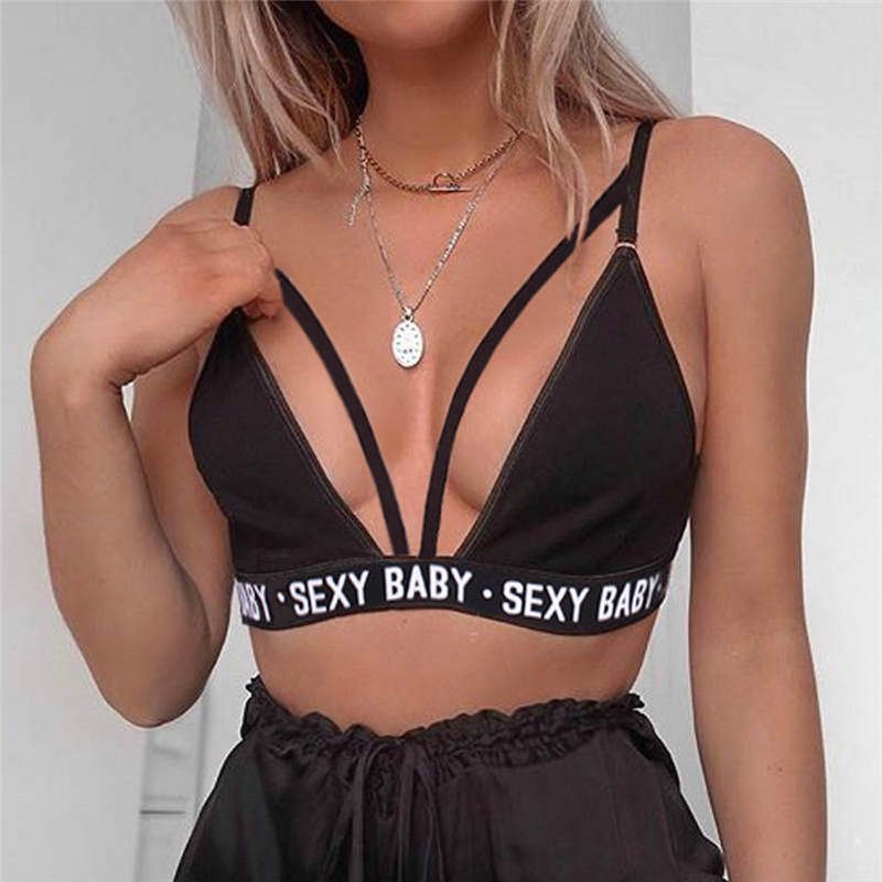 Women’s sexy sports underwear set, push up bra+thongs