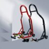 Motorcycle lifting frame front and rear wheel.