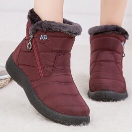Women Waterproof Snow Boots For Winter