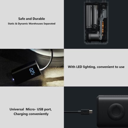 Xiaomi electric pump, air compressor, smart digital tire sensor