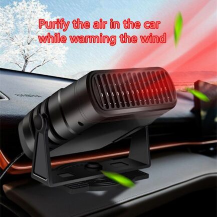 Car heater and windshield defrost portable 12v / 24v, fast heating