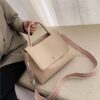 Women large capacity elegant handbags, pu shoulder