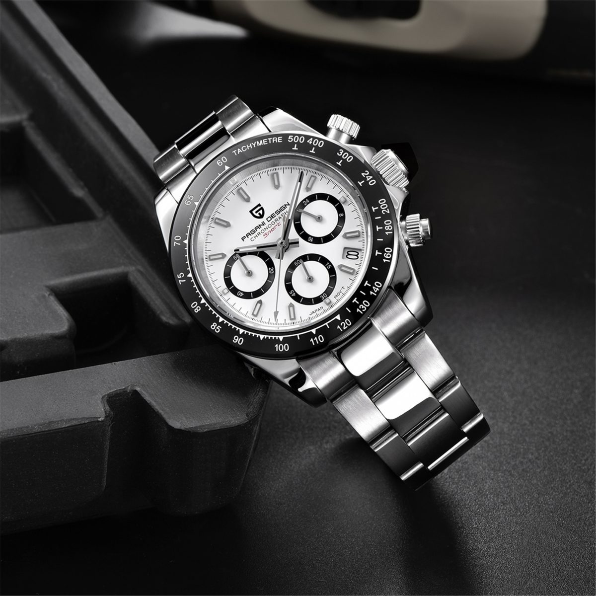 Pagani design top brand. sports quartz watches, sapphire, stainless steel, waterproof.