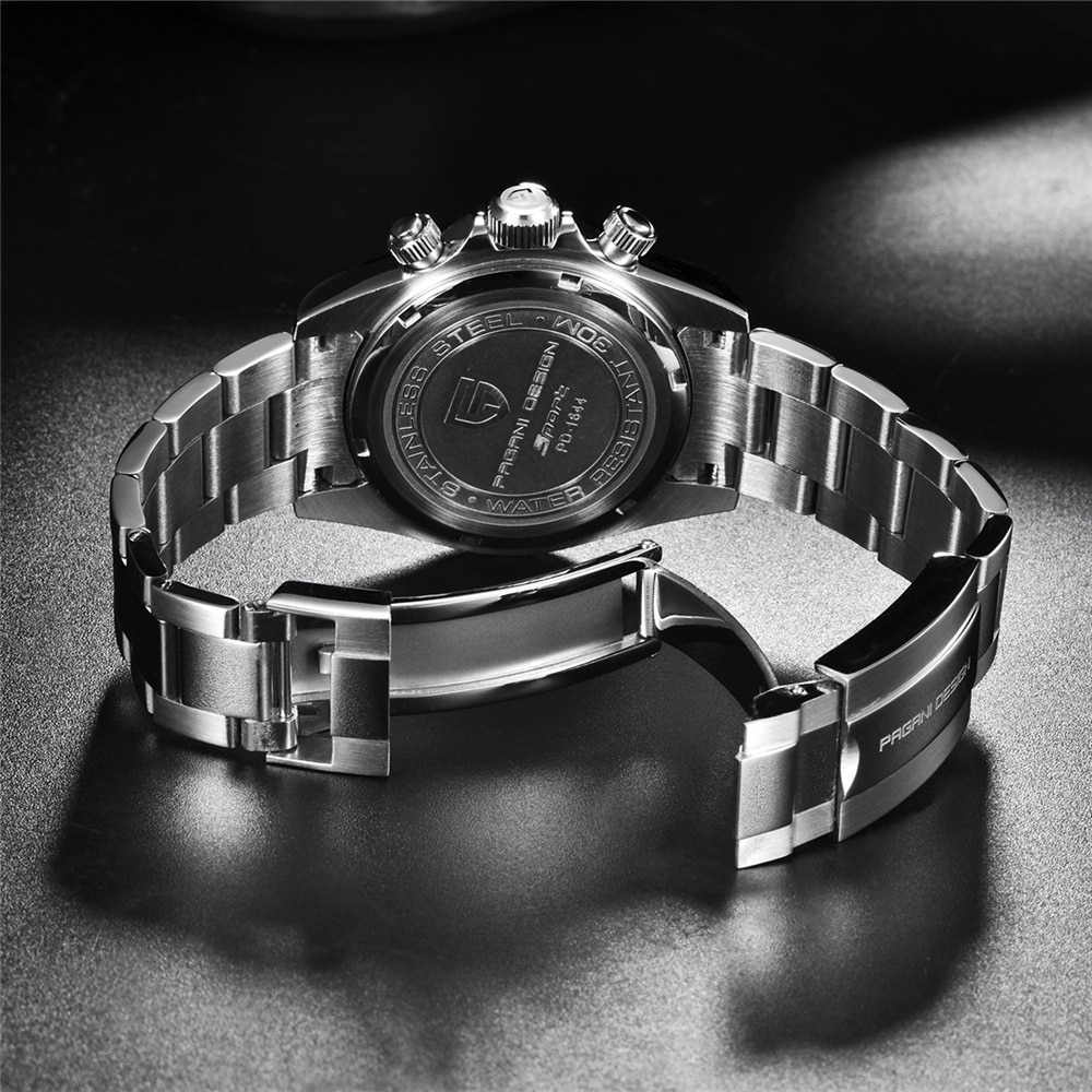 Pagani design top brand. sports quartz watches, sapphire, stainless steel, waterproof.