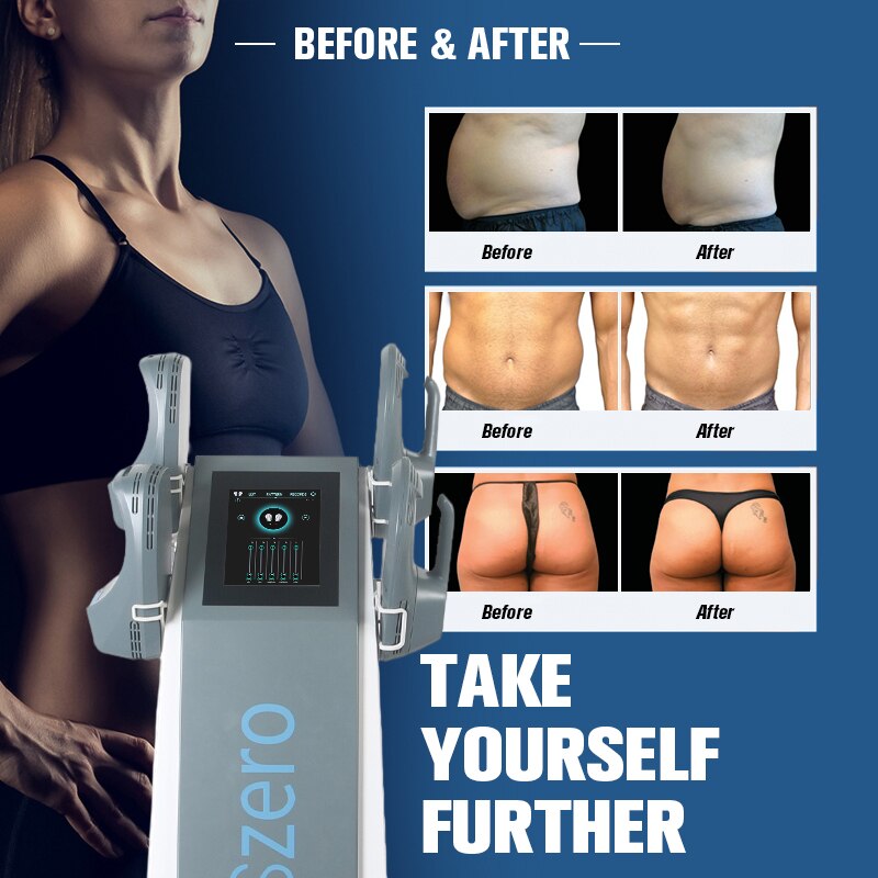 Tesla dls-emslim rf, slimming machine, 5000w.