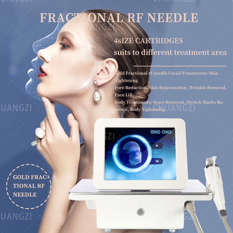 Rf microneedle, beauty machine/fractional,face lift