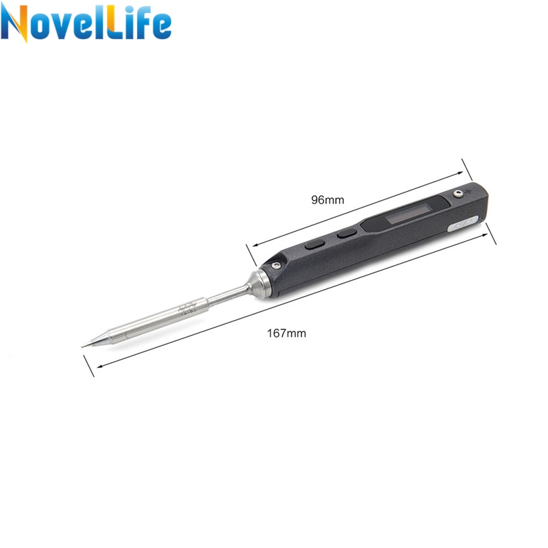 Original ts100 65w, mini electric soldering, adjustable temperature