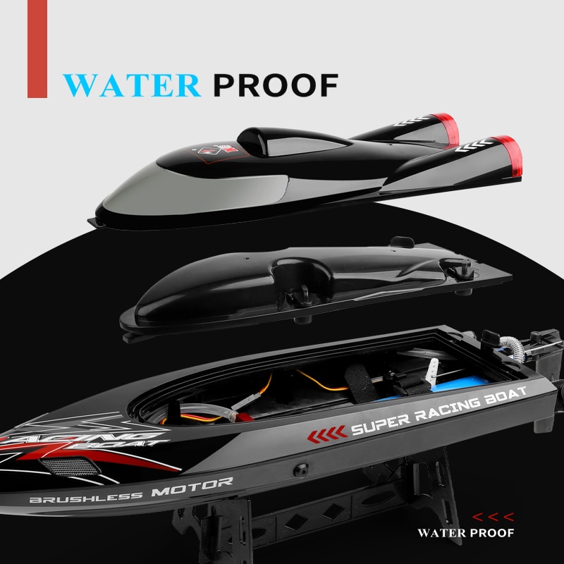 Wltoys wl916 brushless 2.4ghz 55km/h high speed racing rc boat.
