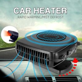 Portable 12V/24V 200W 2 In 1 Car Ceramic Heater Fan