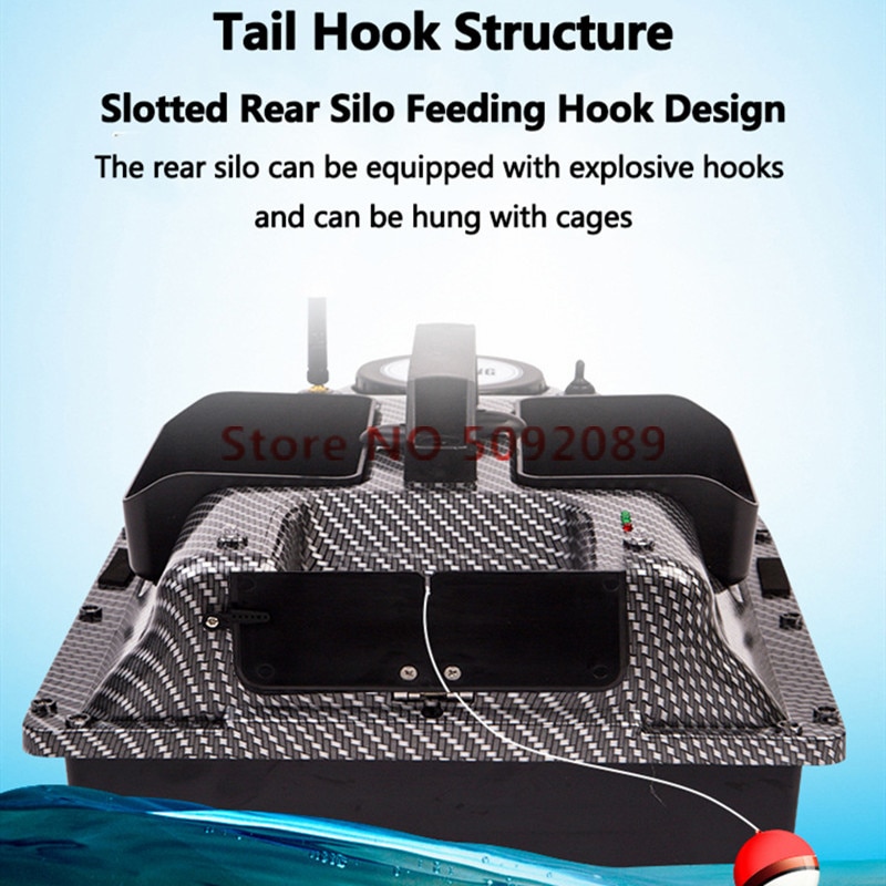 Gps dual position fixed speed cruise rc, fishing bait boat, 2kg, 500m, dual motor, boat fish finder