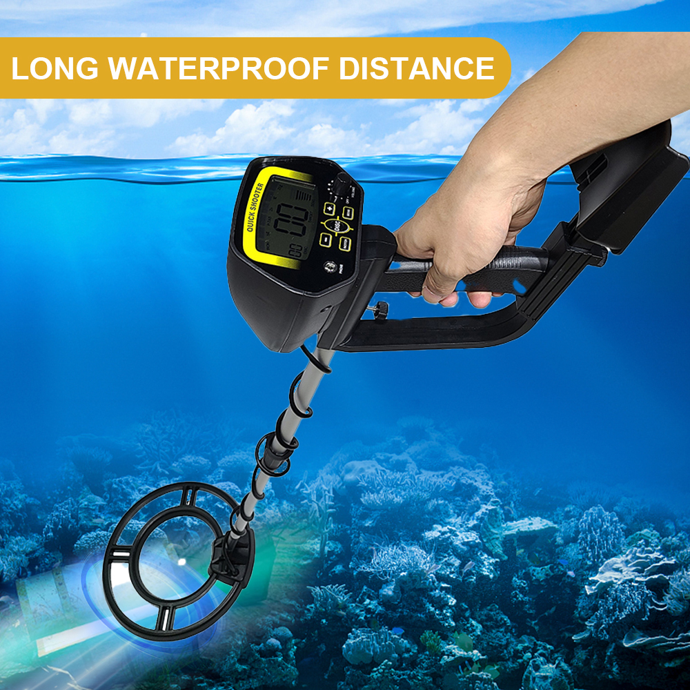Md-4060 professional and high sensitivity underground metal, gold detectors