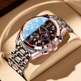 POEDAGAR Top Brand Sport Luxury Men Watch.