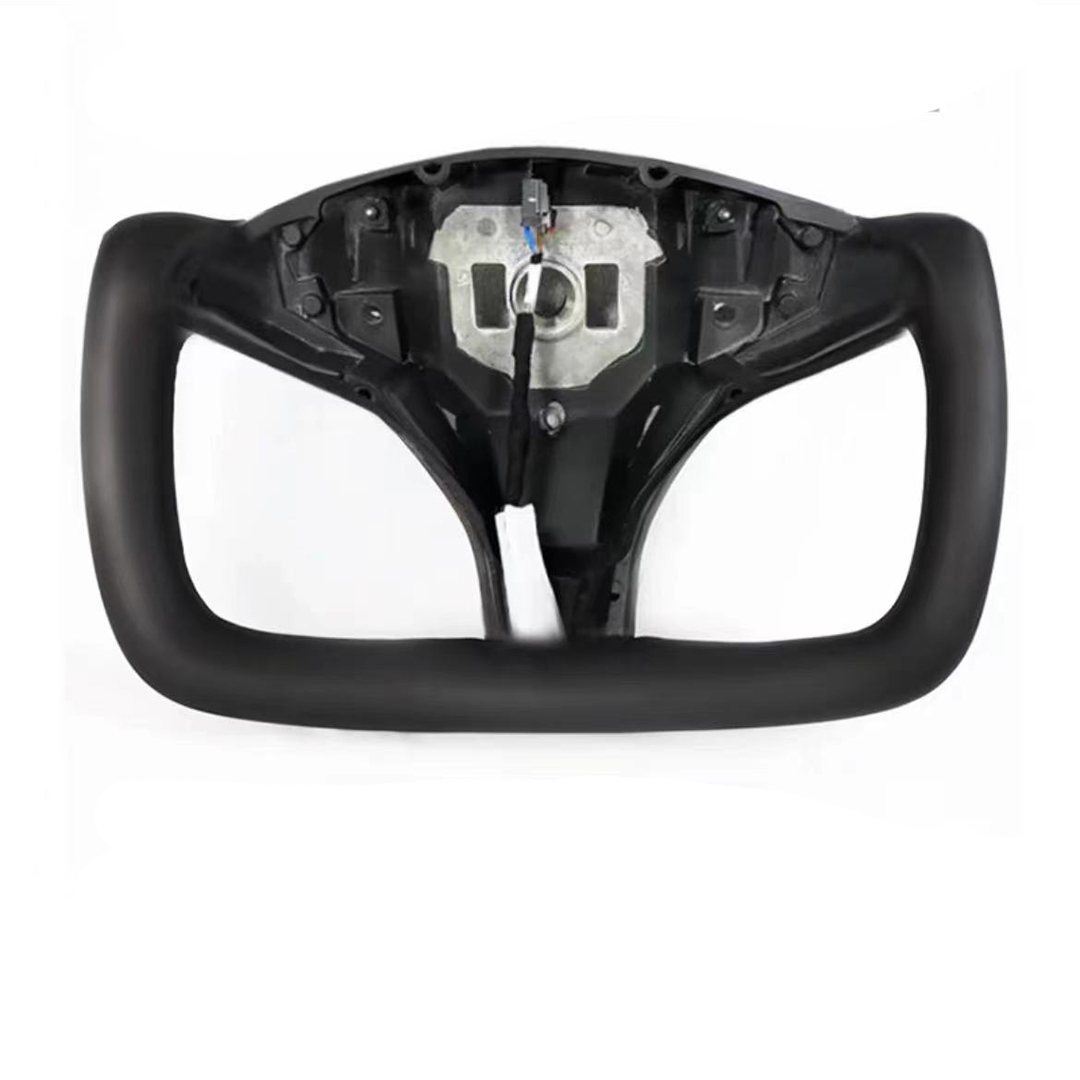 Yoke leather warming steering wheel for tesla model s and x