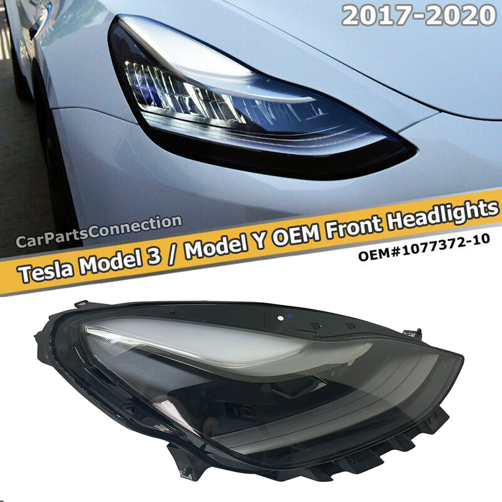 Hight quality headlight led lamp assembly for tesla model 3/y 2020-2023