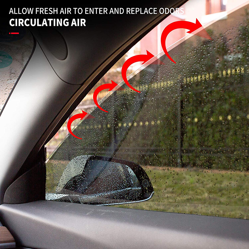 Tesla model 3 y side window deflector rain guards