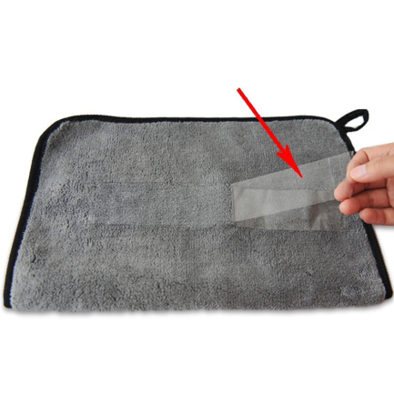 Microfiber cleaning towel for car. soft drying for car motorcycle washing. 30/40/60cm