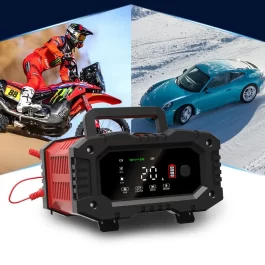 12v/24v Fully Automatic Battery Charger, 7-STAGE AUTOMATIC CHARGING.