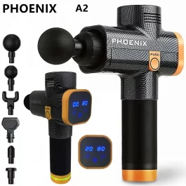 Phoenix A2 Massage Gun, Muscle Relaxation, Deep Tissue Pain Relief.