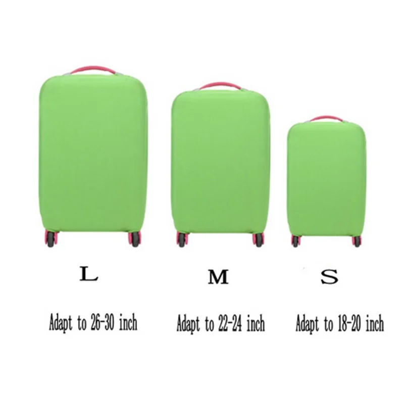 Travel suitcase dust cover, protective covers for 18-30 inch trolley case.