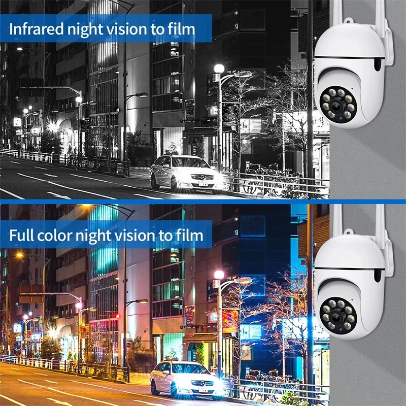 Outdoor 5mp surveillance camera cctv ip wifi camera, waterproof external security protection.