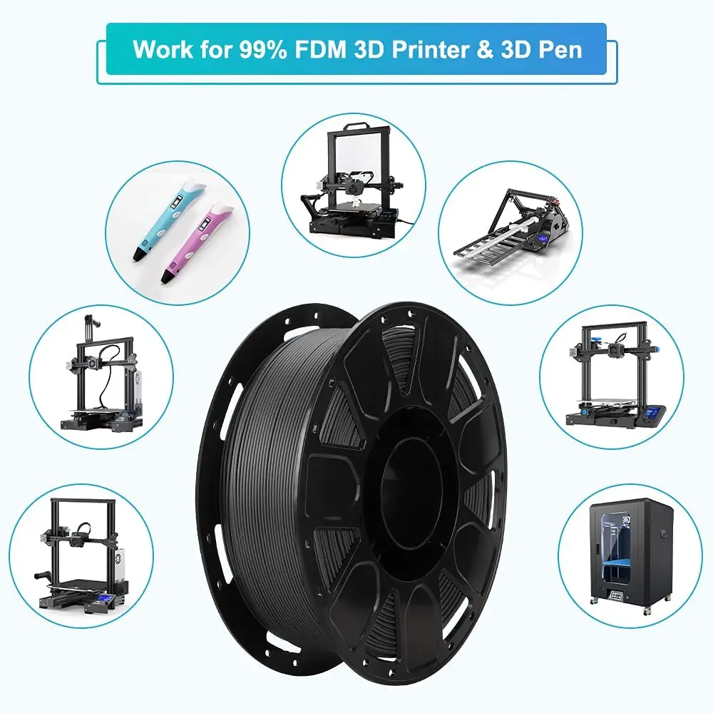 Creality 3d printer filament ender pla filament 1.75mm for ender3/ender3v2/ender3s1/ender3s1pro fdm printer