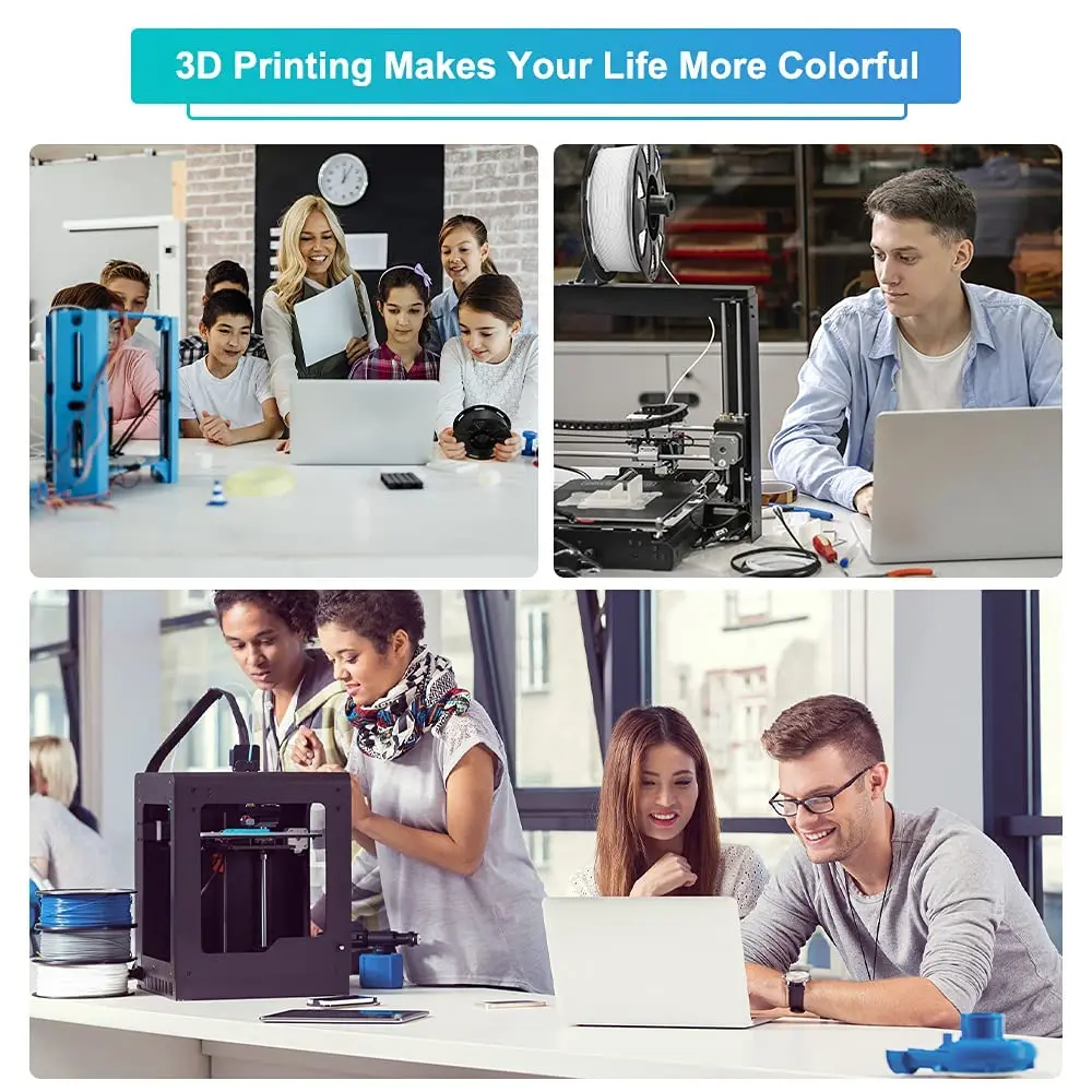 Creality 3d printer filament ender pla filament 1.75mm for ender3/ender3v2/ender3s1/ender3s1pro fdm printer