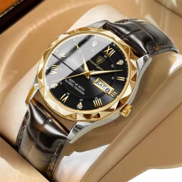 POEDAGAR Luxury Business Wristwatch for men.
