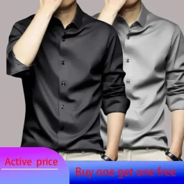 6XL Non-Iron Long Sleeve Business Shirt