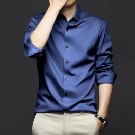 6XL Non-Iron Long Sleeve Business Shirt