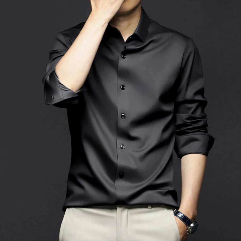 6xl non-iron long sleeve business shirt
