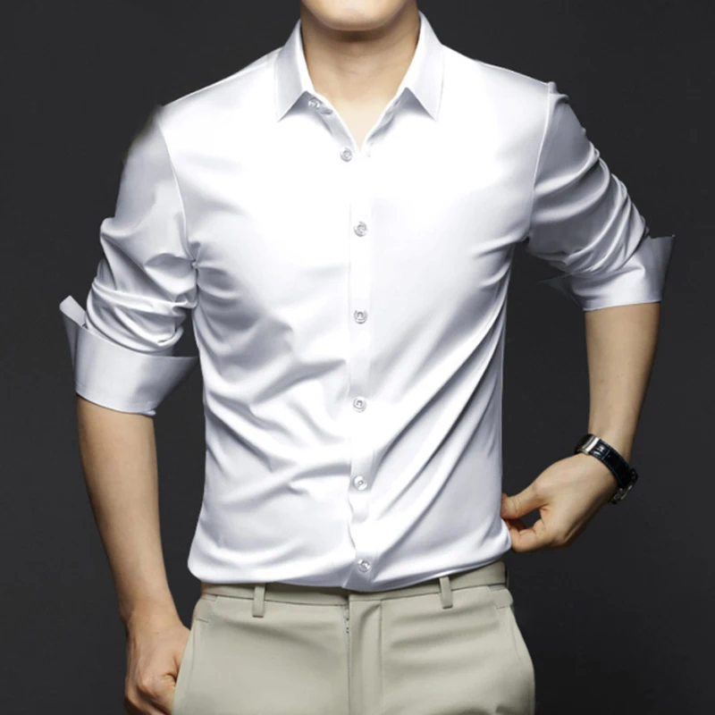 6xl non-iron long sleeve business shirt