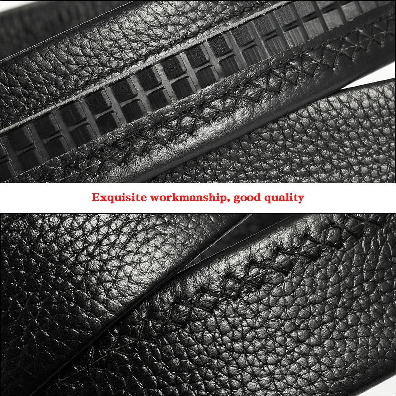 Metal luxury men's belt: high-quality leather, automatic buckle. perfect for business or casual, strapzdp001.