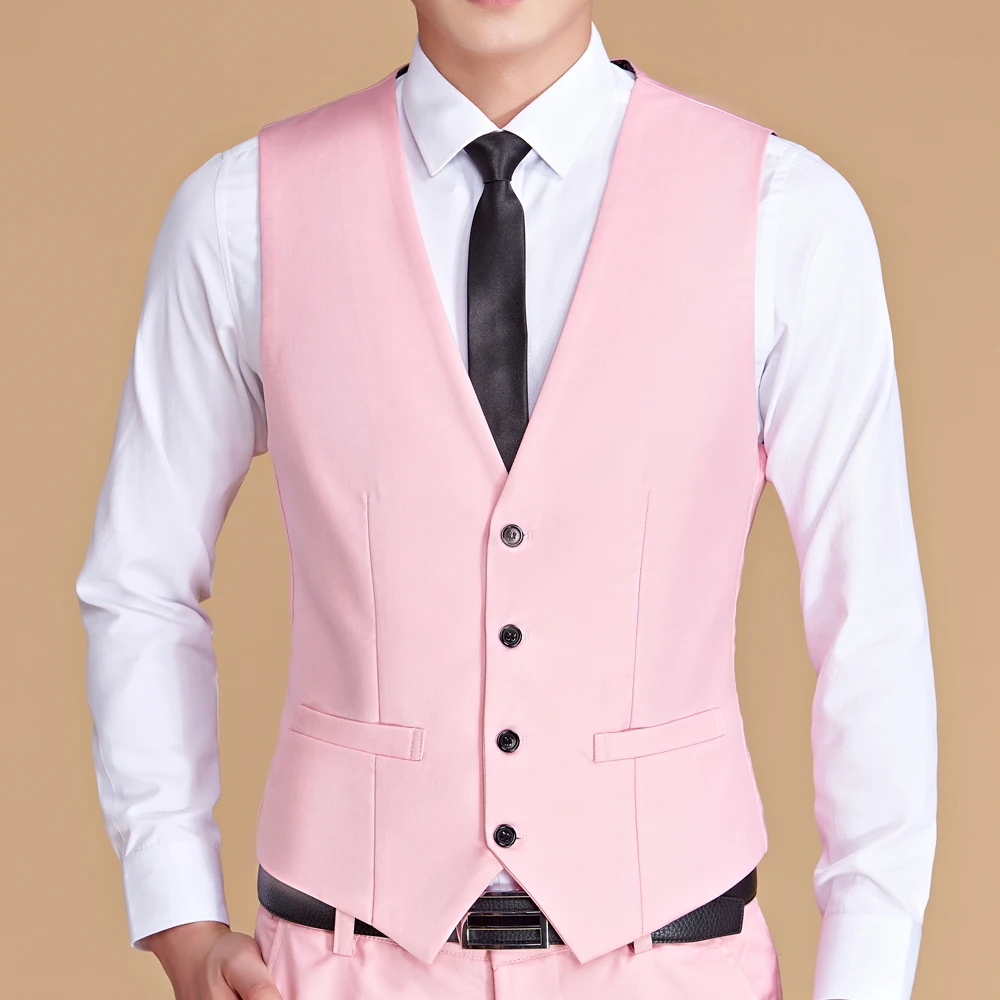 Business vest men casual and high quality