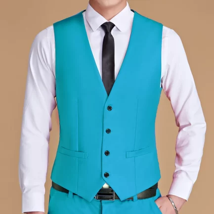 Business vest men casual and high quality