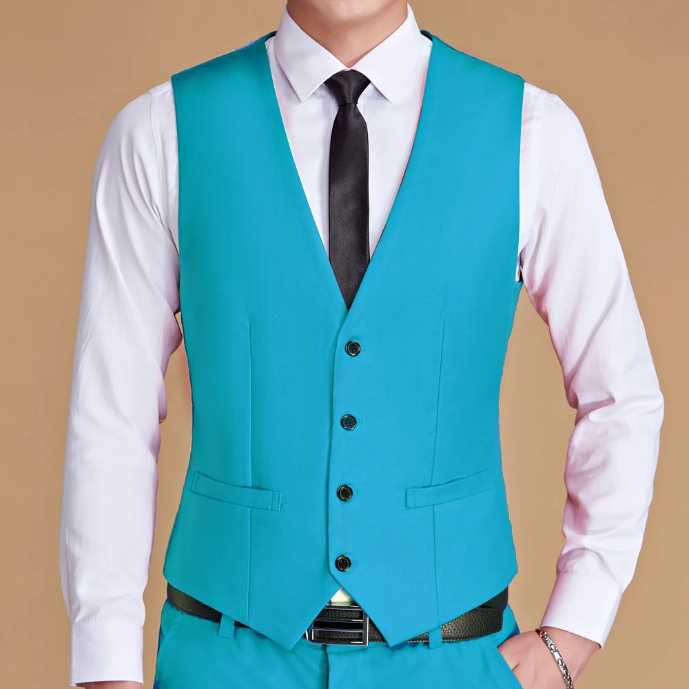 Business vest men casual and high quality