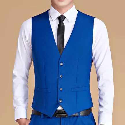 Business vest men casual and high quality