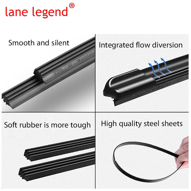 Lane legend wiper blades for geely geometry c ge13 2020-2023