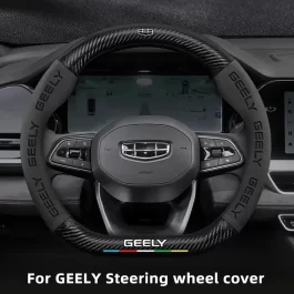 Carbon Fiber Steering Wheel For Geely Geometry C Monjaro Coolray Tugella GX3 Atlas Emgrand EC7 GC6 GC9 CK EC8