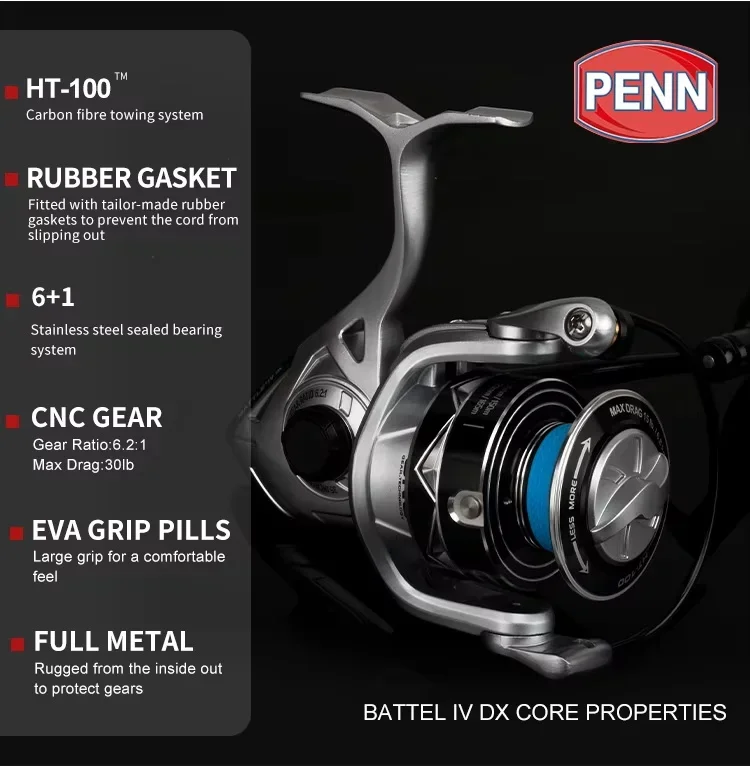 מכונת דיג PENN Original Saltwater Reel Battle BTL IV