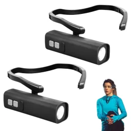 פנס ראש LED עמיד במים עם חיבור לאוזן