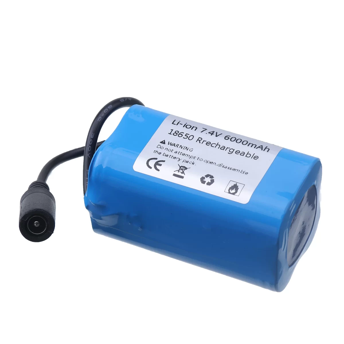 סוללת ליתיום 7.4V 6000mAh לדגמים שונים