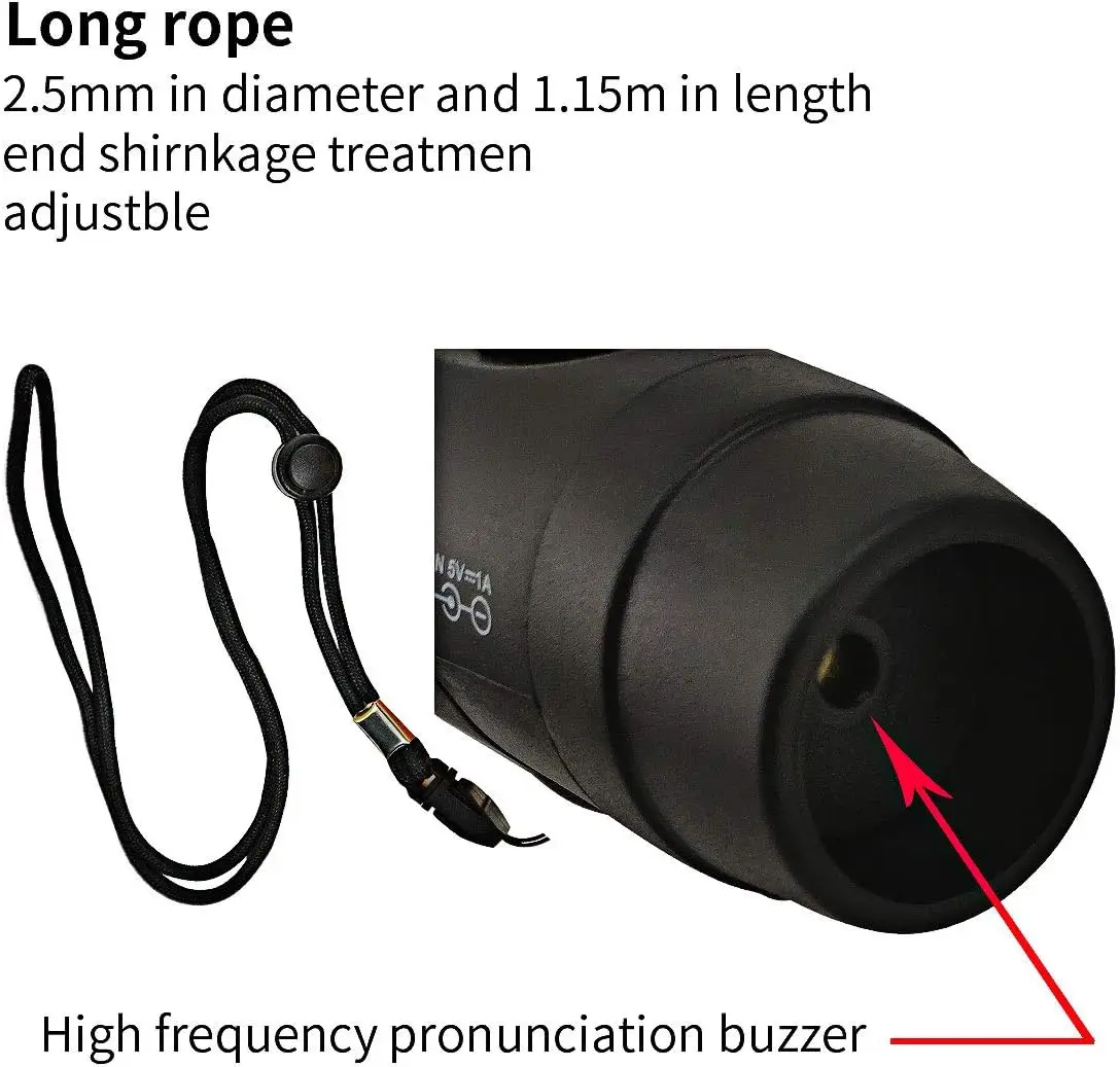 שריקות אלקטרוניות עם טעינה ב-USB