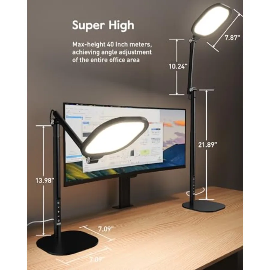 מנורת שולחן LED מתקדמת עם 50 מצבי תאורה